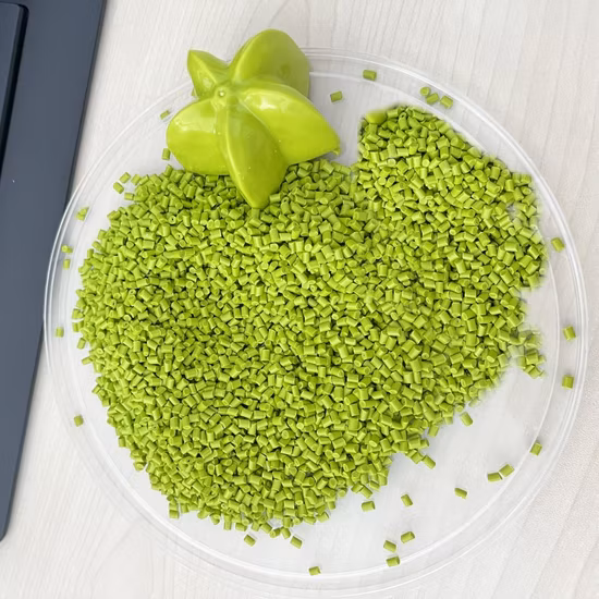 ABS-Kunststoff in Lebensmittelqualität, grünes Masterbatch