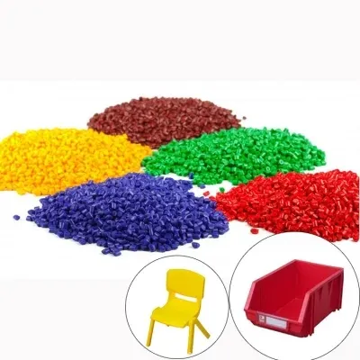 Schwarz-Weiß-Rot-Gelb-Grün-Blau-Farb-HDPE-Masterbatch für die Spritzgussform